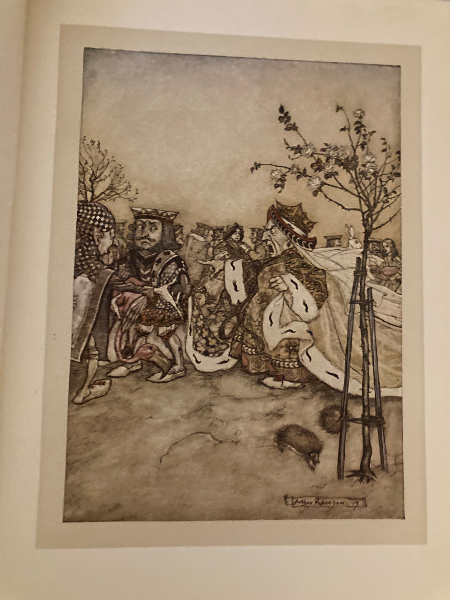 Carroll, Lewis; Arthur Rackham: Alice's Adventures In Wonderland (William Heinemann, London, Doubleday, Page & Co., New York, circa 1920)