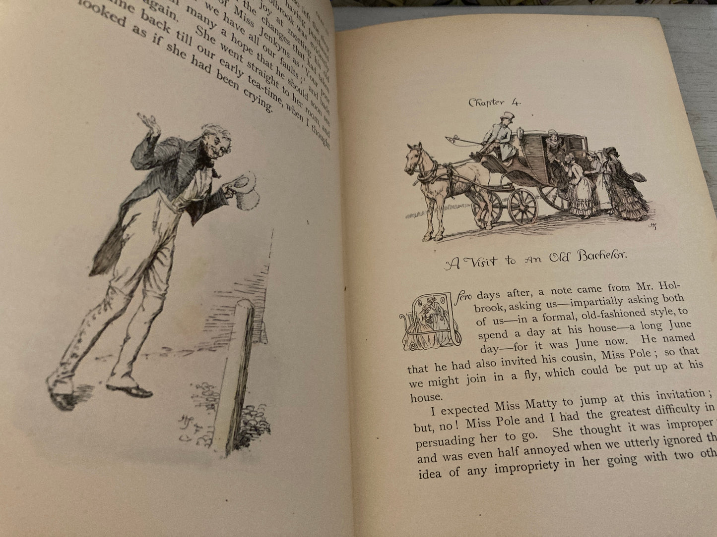 Gaskell, Elizabeth; Hugh Thomson; A.A. Turbayne: Cranford (Macmillan & Co., London, 1907)