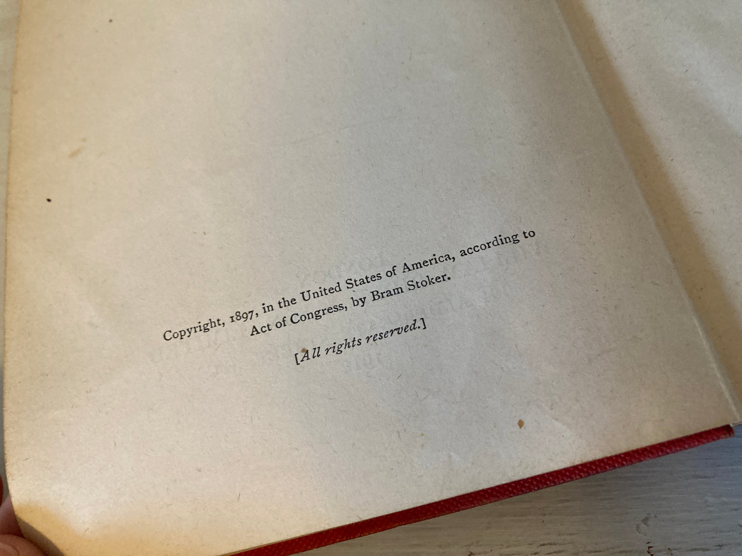 Stoker, Bram: Dracula (William Rider & Son, London, 1912)
