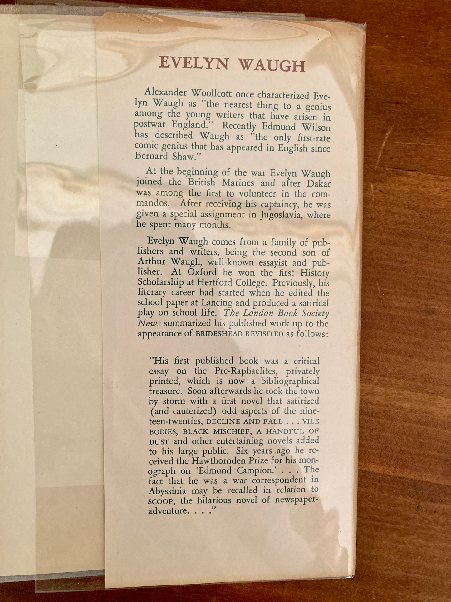 FIRST EDITION Waugh, Evelyn: The Loved One (Little, Brown & Co., 1948)