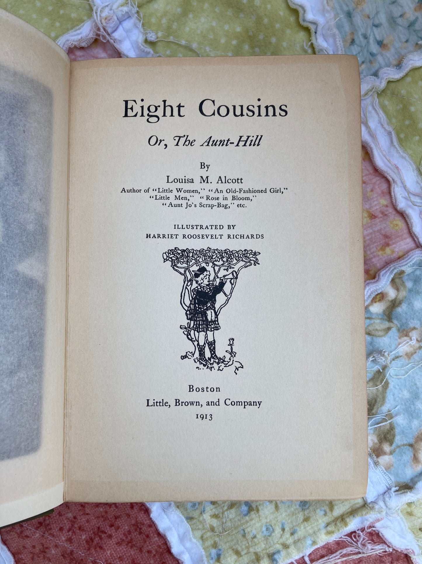 Alcott, Louisa May: Eight Cousins (Little, Brown & Company, 1913)