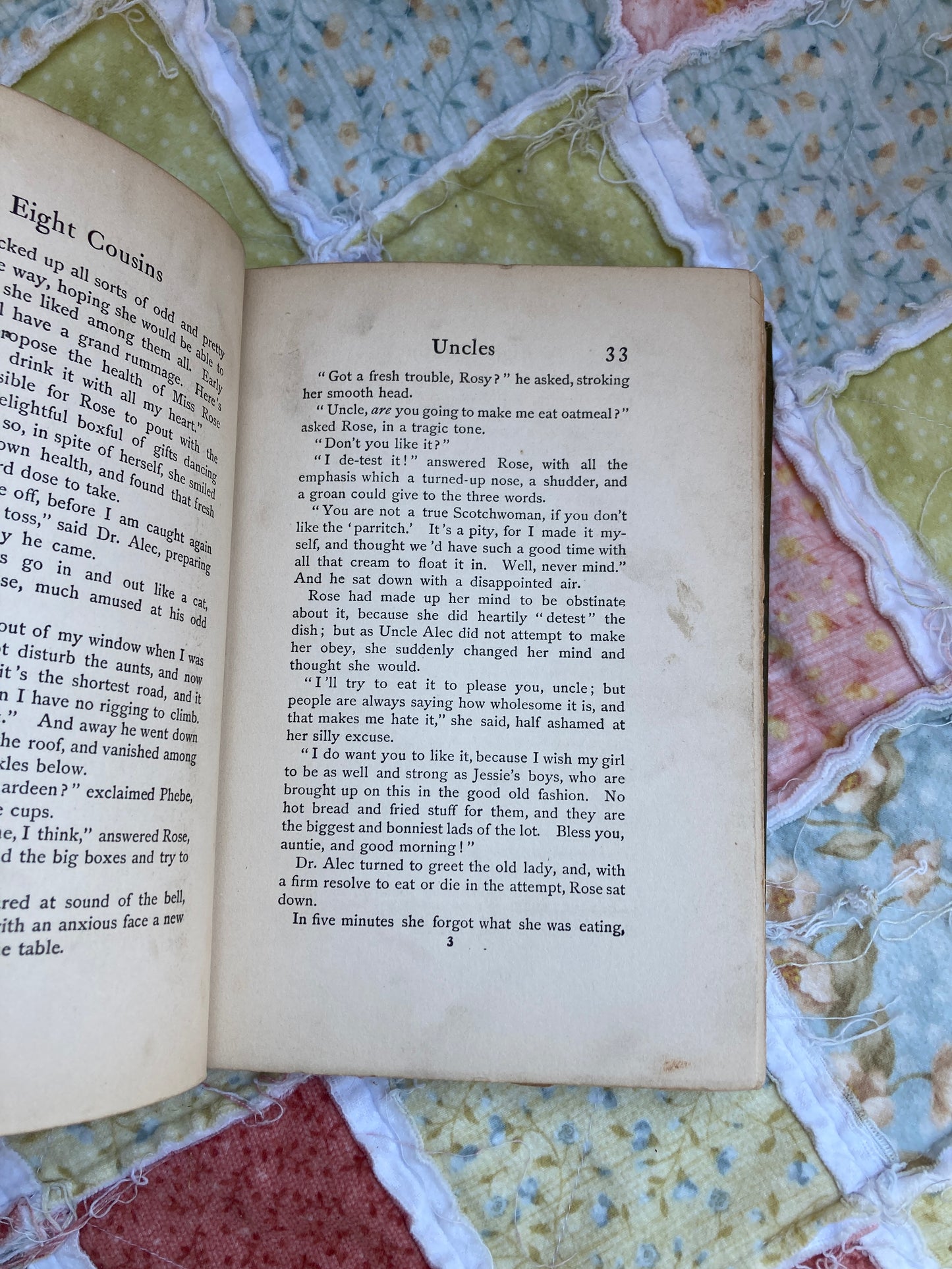 Alcott, Louisa May: Eight Cousins (Little, Brown & Company, 1913)