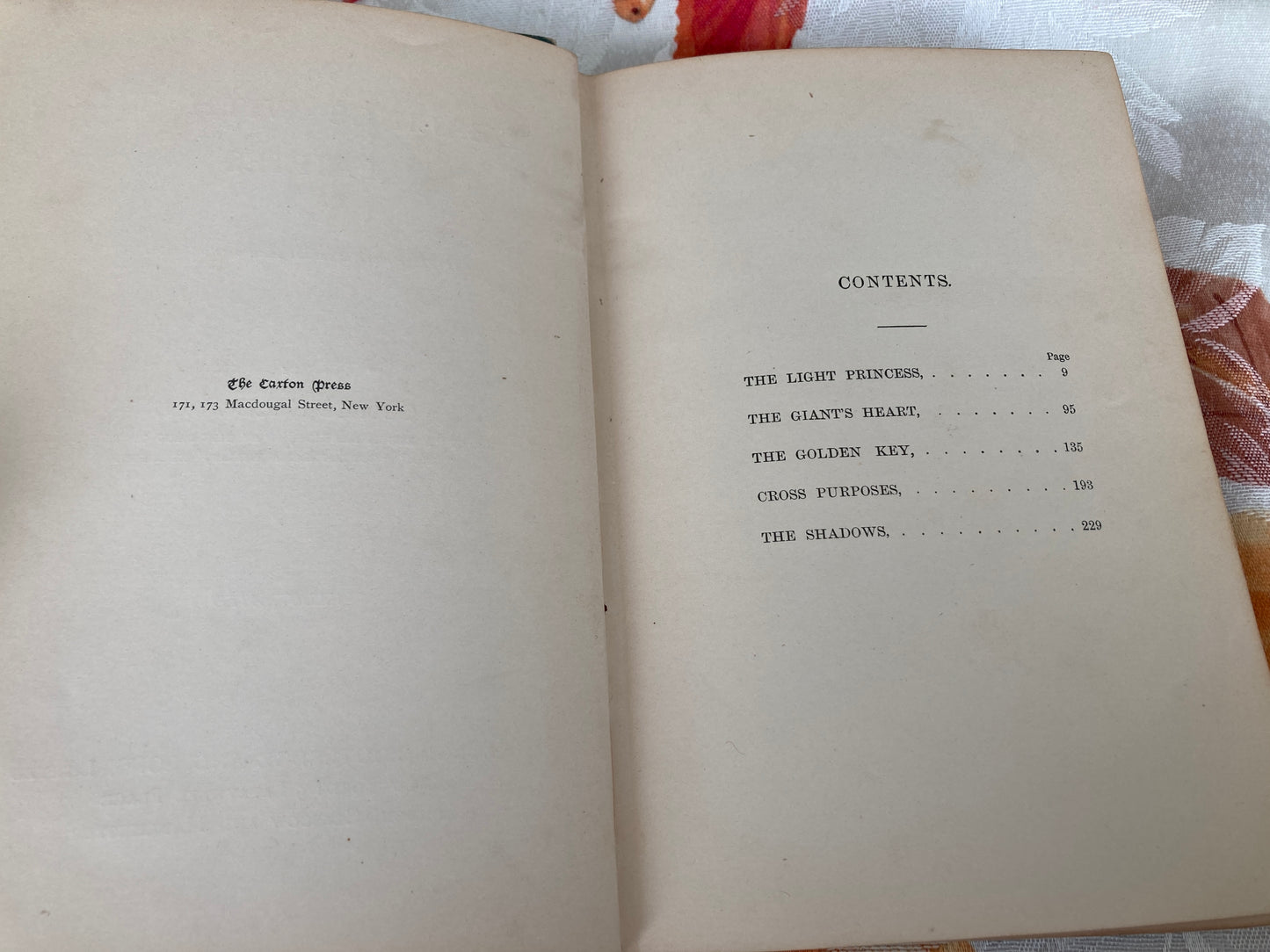 MacDonald, George: Dealings with the Fairies (George Routledge, circa 1870)