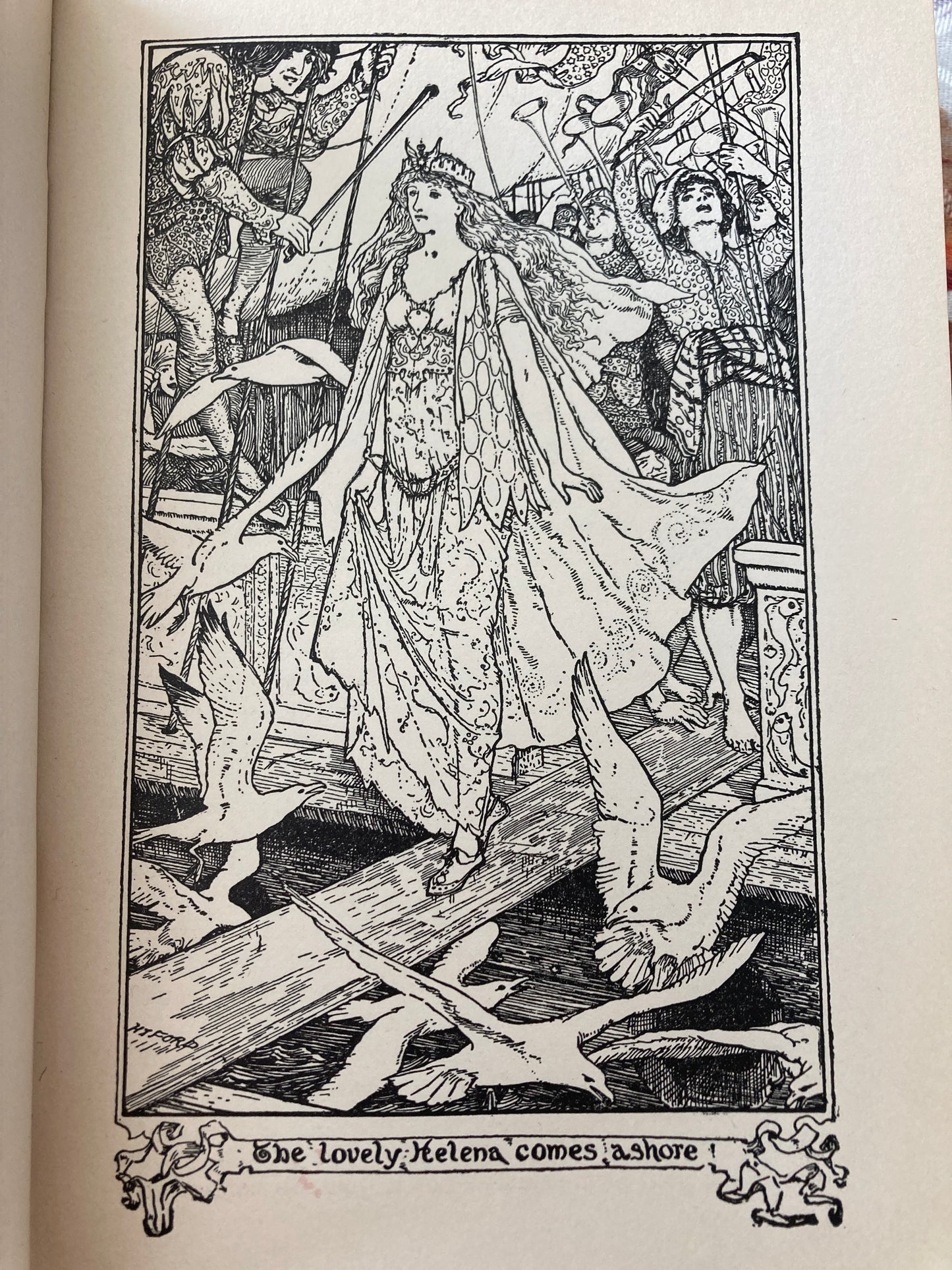 Lang, Andrew [editor]: The Crimson Fairy Book (Longmans, Green & Co., 1927)