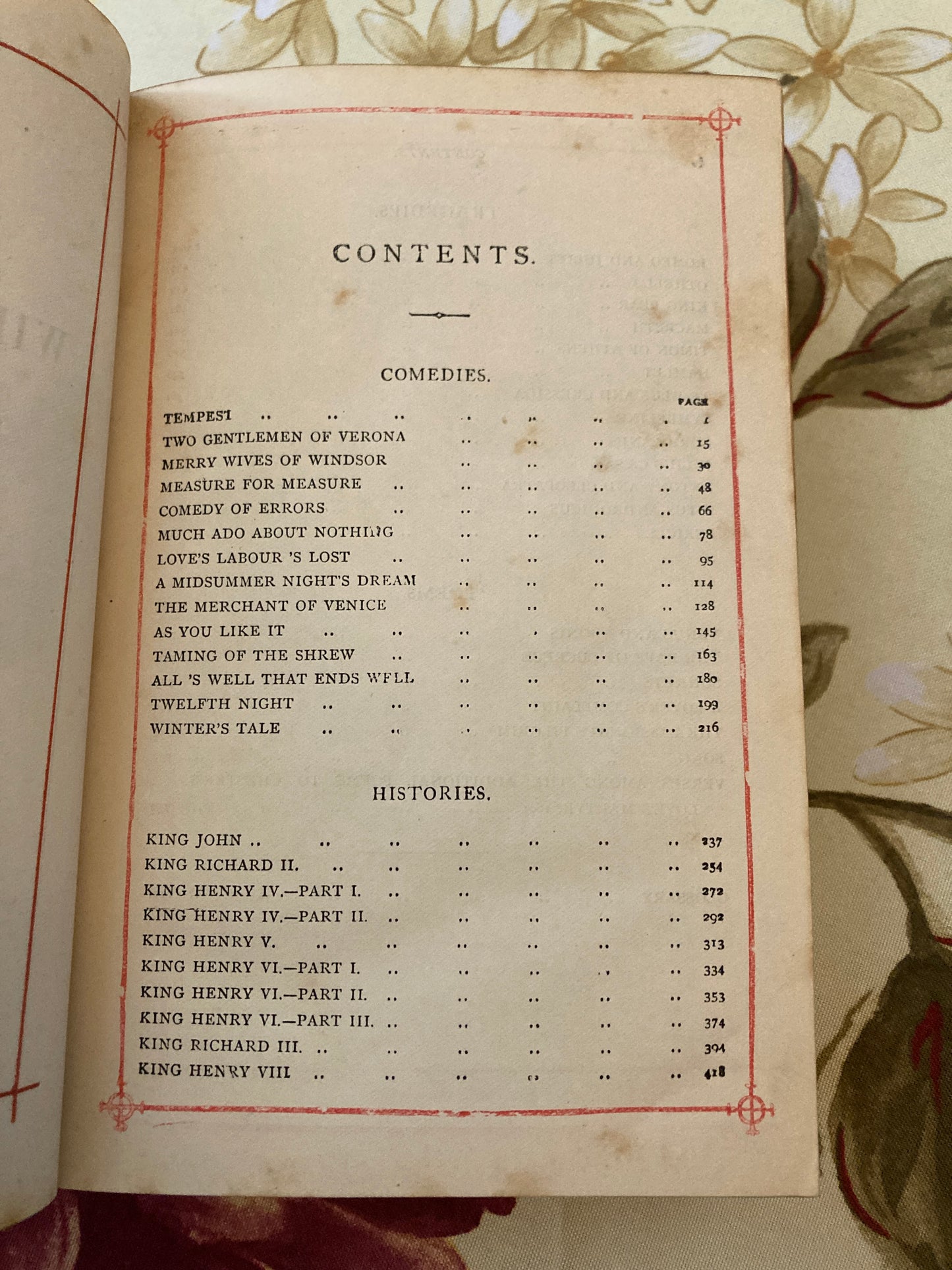 Knight, Charles (ed.): The Works of William Shakespeare (Wm. Collins, Sons, & Co., Ltd., London & Glasgow, circa 1880)