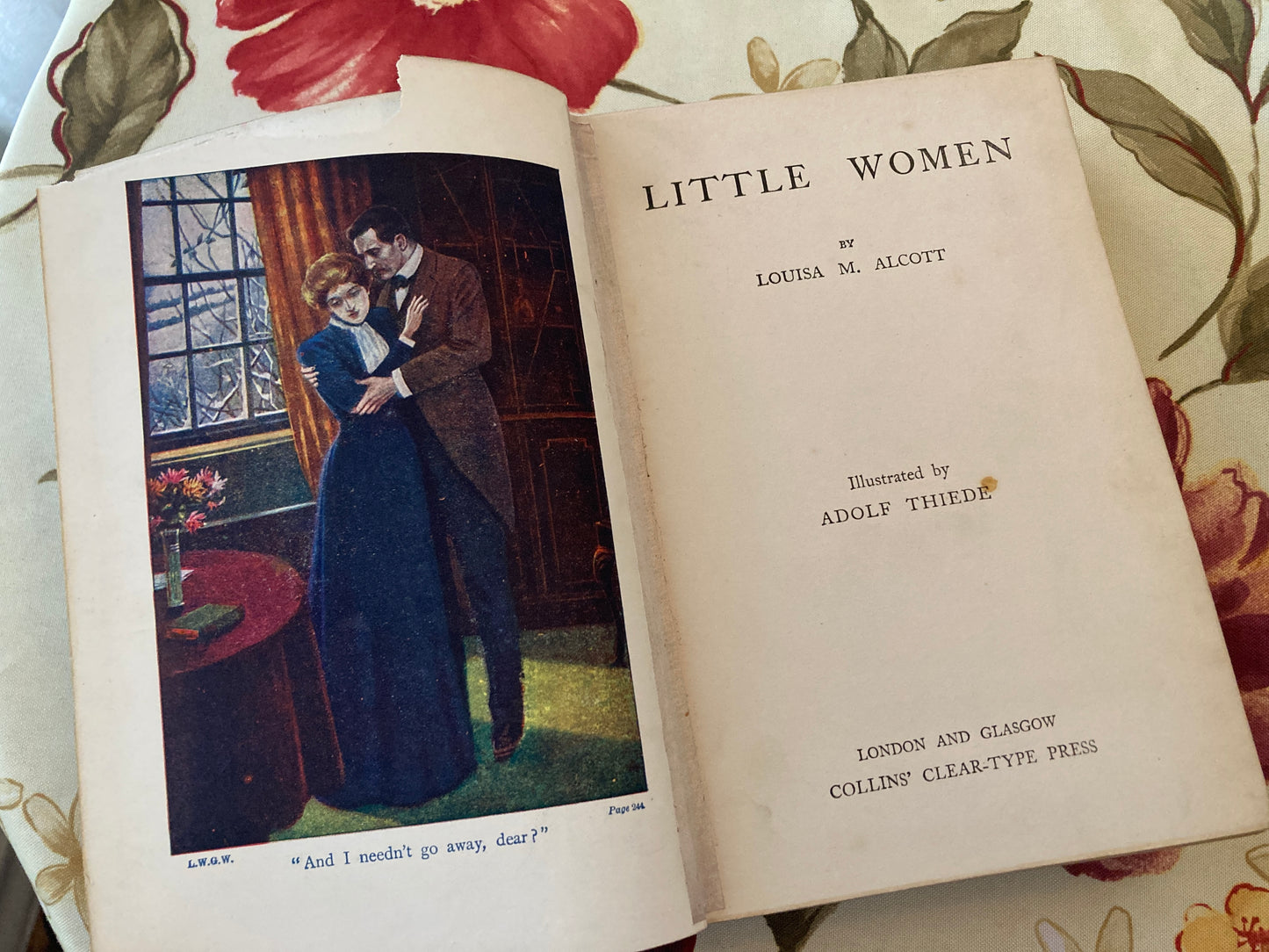 Alcott, Louisa May: Little Women (Collins, London, circa 1910)