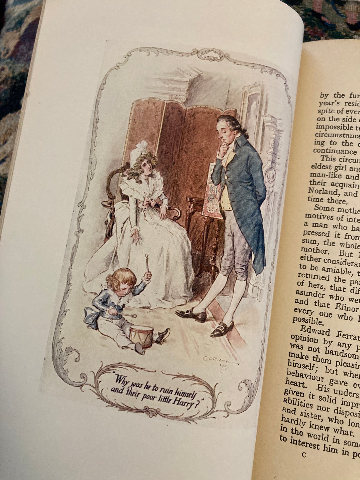 Austen, Jane: Sense and Sensibility (J.M. Dent, London; E.P. Dutton & Co., New York, circa 1920)