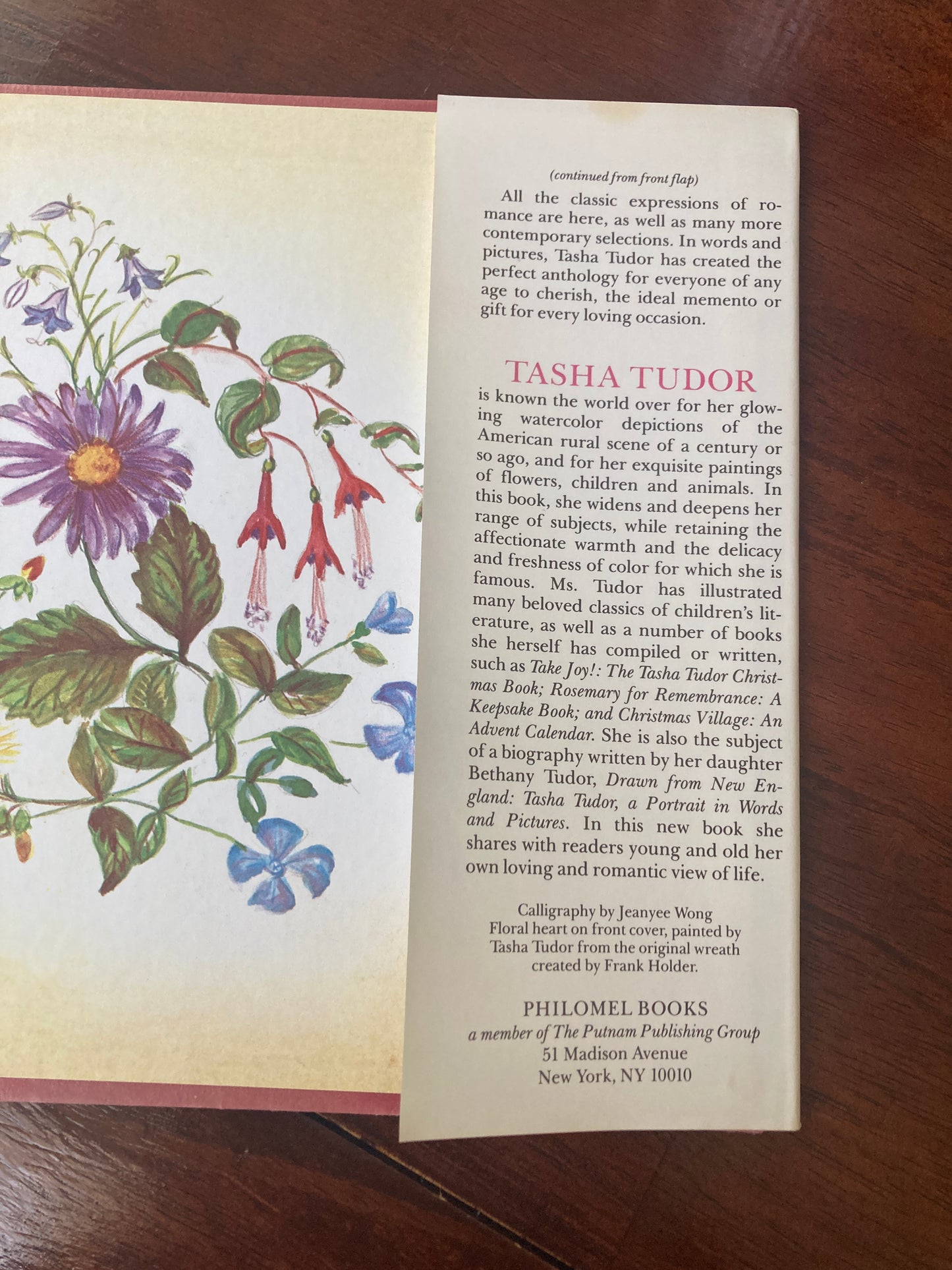 [SIGNED] Tudor, Tasha: All For Love (Philomel Books, 1984)