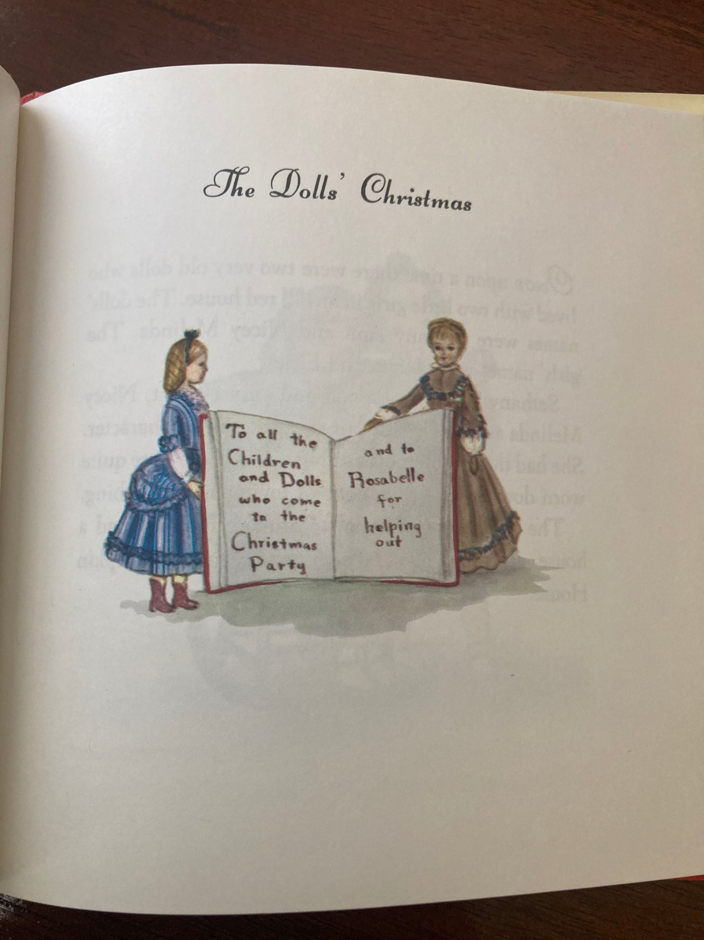 [SIGNED] Tudor, Tasha: The Dolls' Christmas (Henry Z. Walck, 1950)