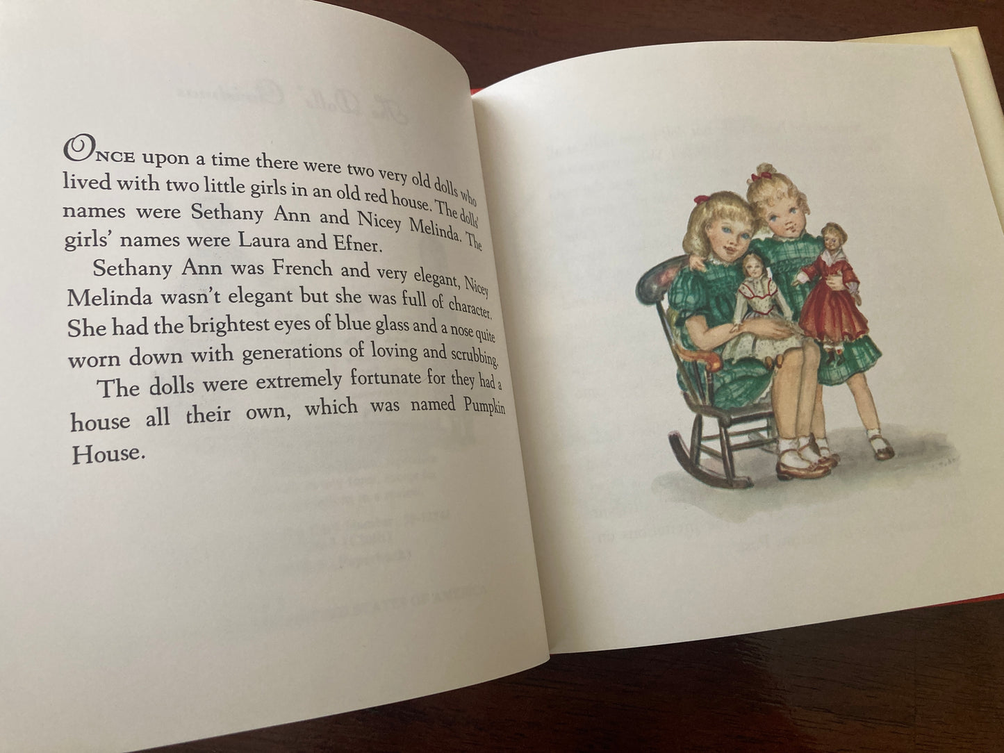 [SIGNED] Tudor, Tasha: The Dolls' Christmas (Henry Z. Walck, 1950)