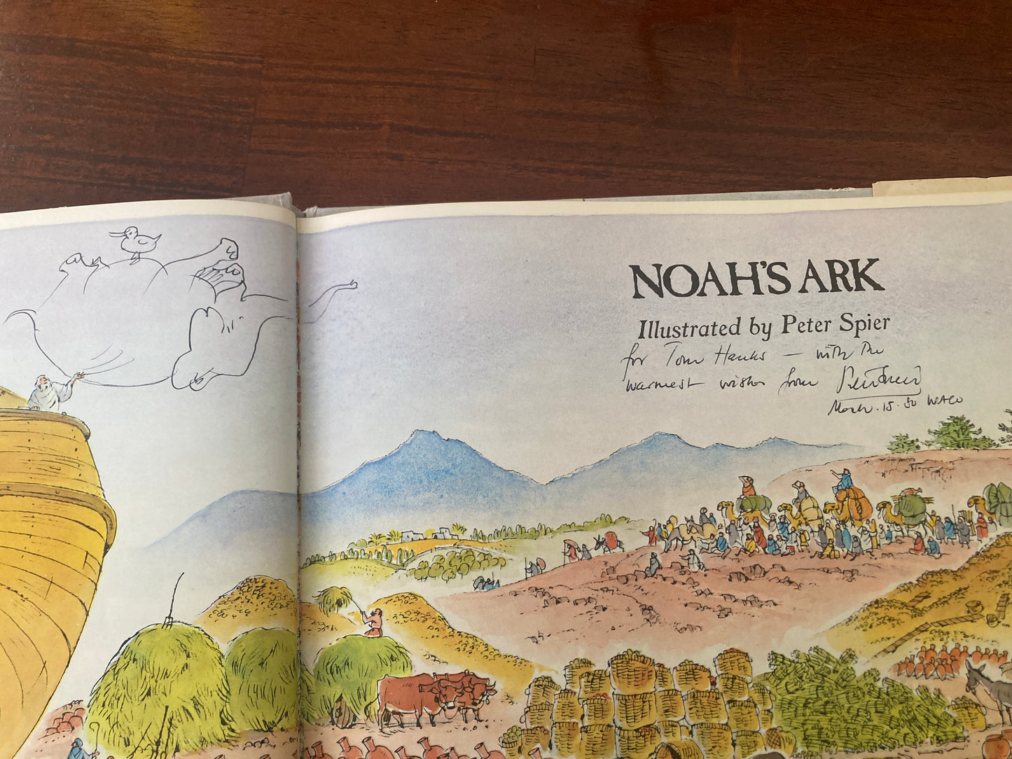 [SIGNED] Spier, Peter: Noah's Ark (Doubleday & Company, 1977)