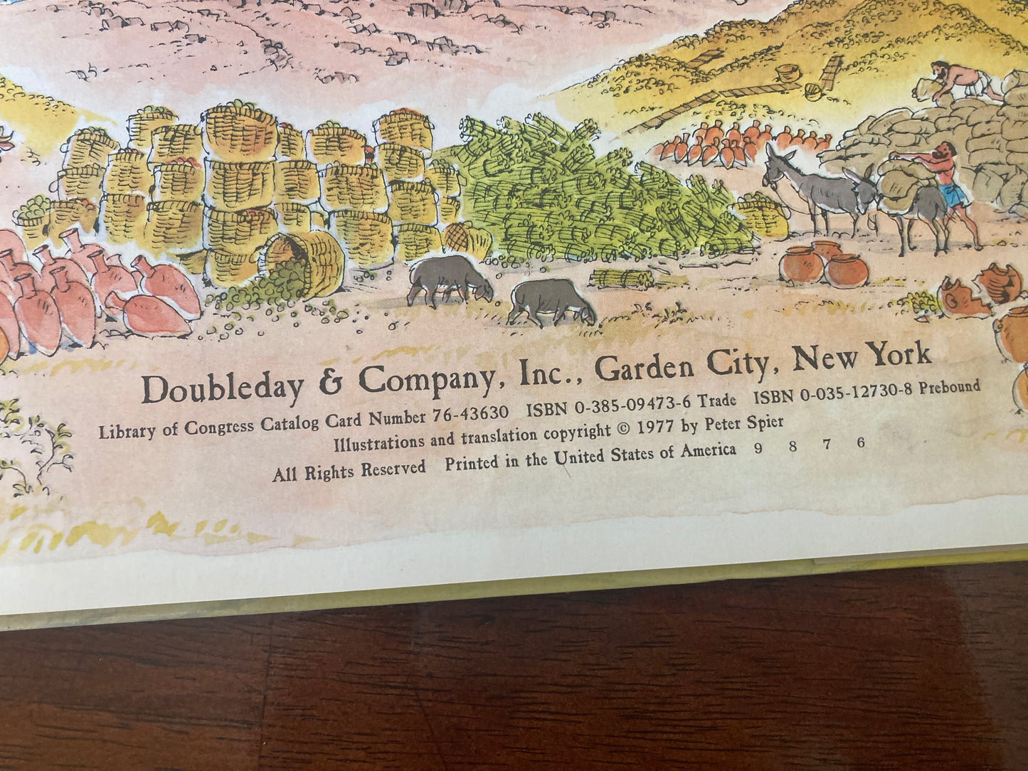 [SIGNED] Spier, Peter: Noah's Ark (Doubleday & Company, 1977)