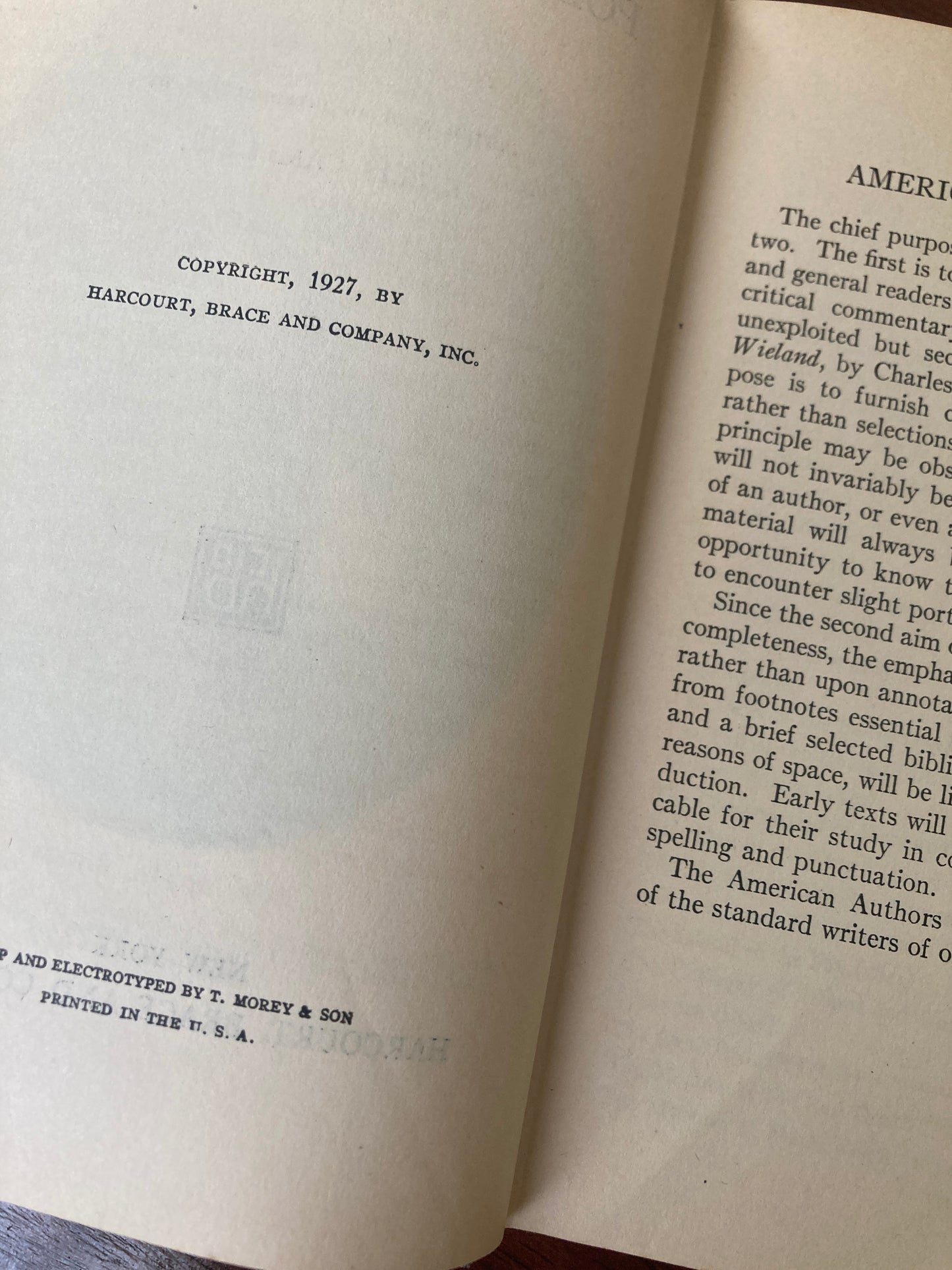 Poe, Edgar Allan: Poe's Short Stories (Harcourt, Brace and Company, New York, 1927)