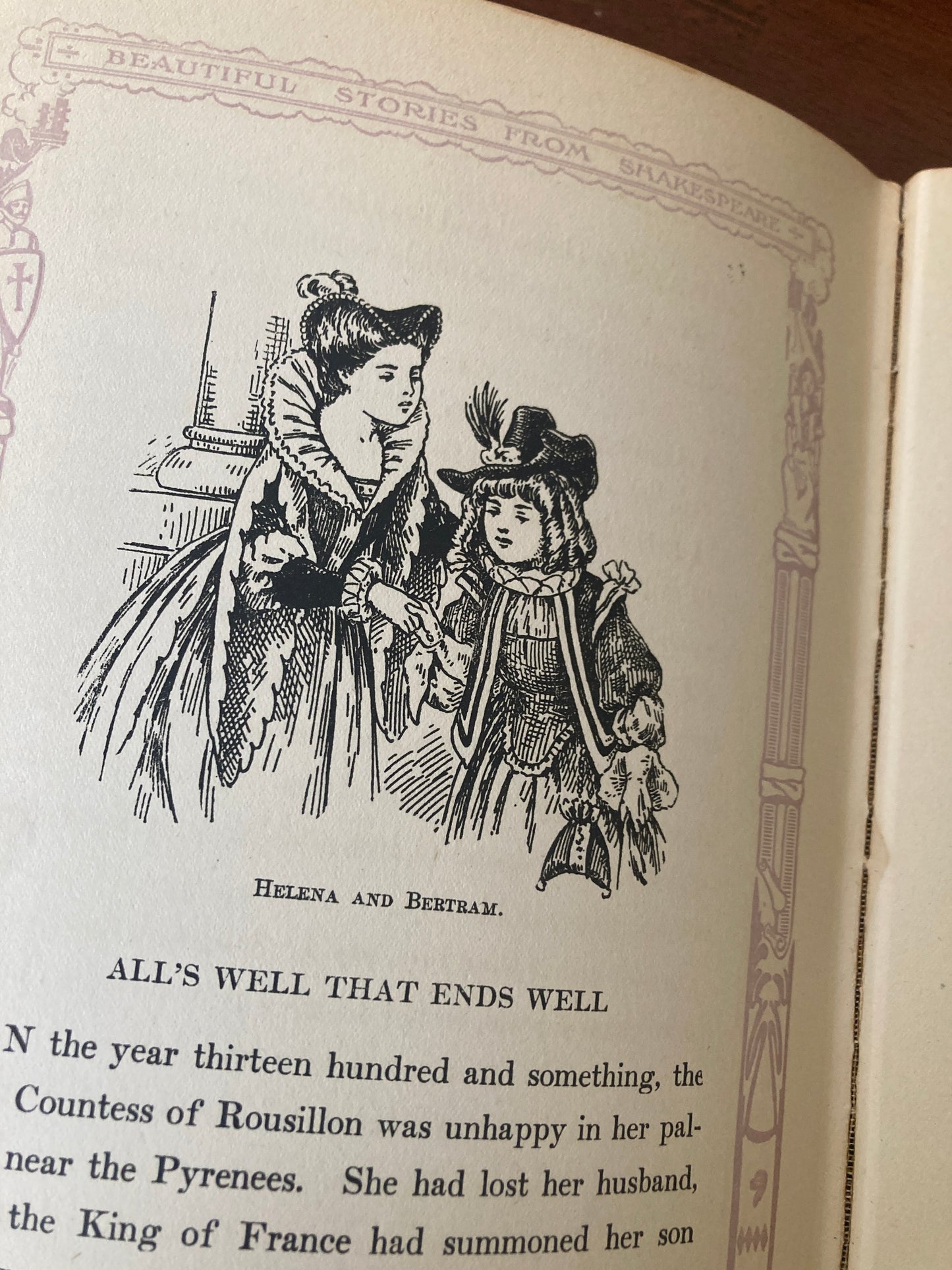 Nesbit, E.: Beautiful Stories from Shakespeare (D. E. Cunningham & Co., Chicago, 1907)