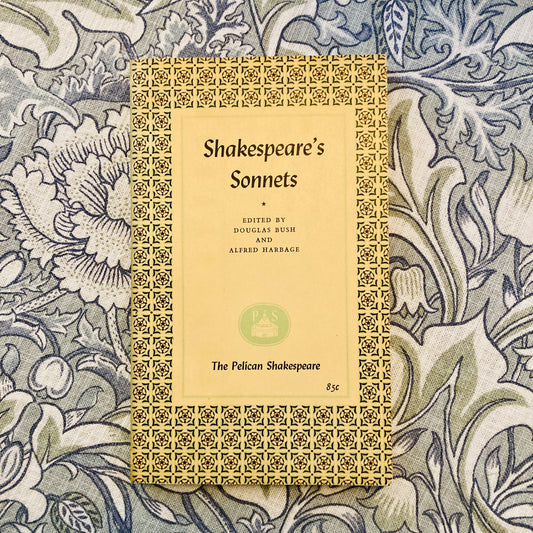 [THE PELICAN SHAKESPEARE, FIRST EDITION] Shakespeare, William: Shakespeare's Sonnets (Penguin Books, 1961)