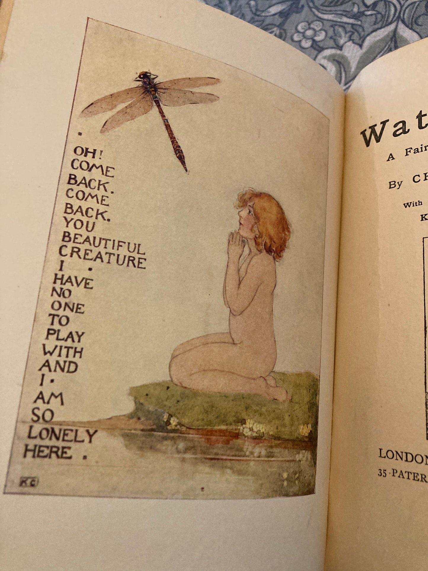 Kingsley, Charles; Katherine Cameron (Illustrator): The Water Babies: A Fairy Tale for a Land-Baby (T.C. & E.C. Jack, London)