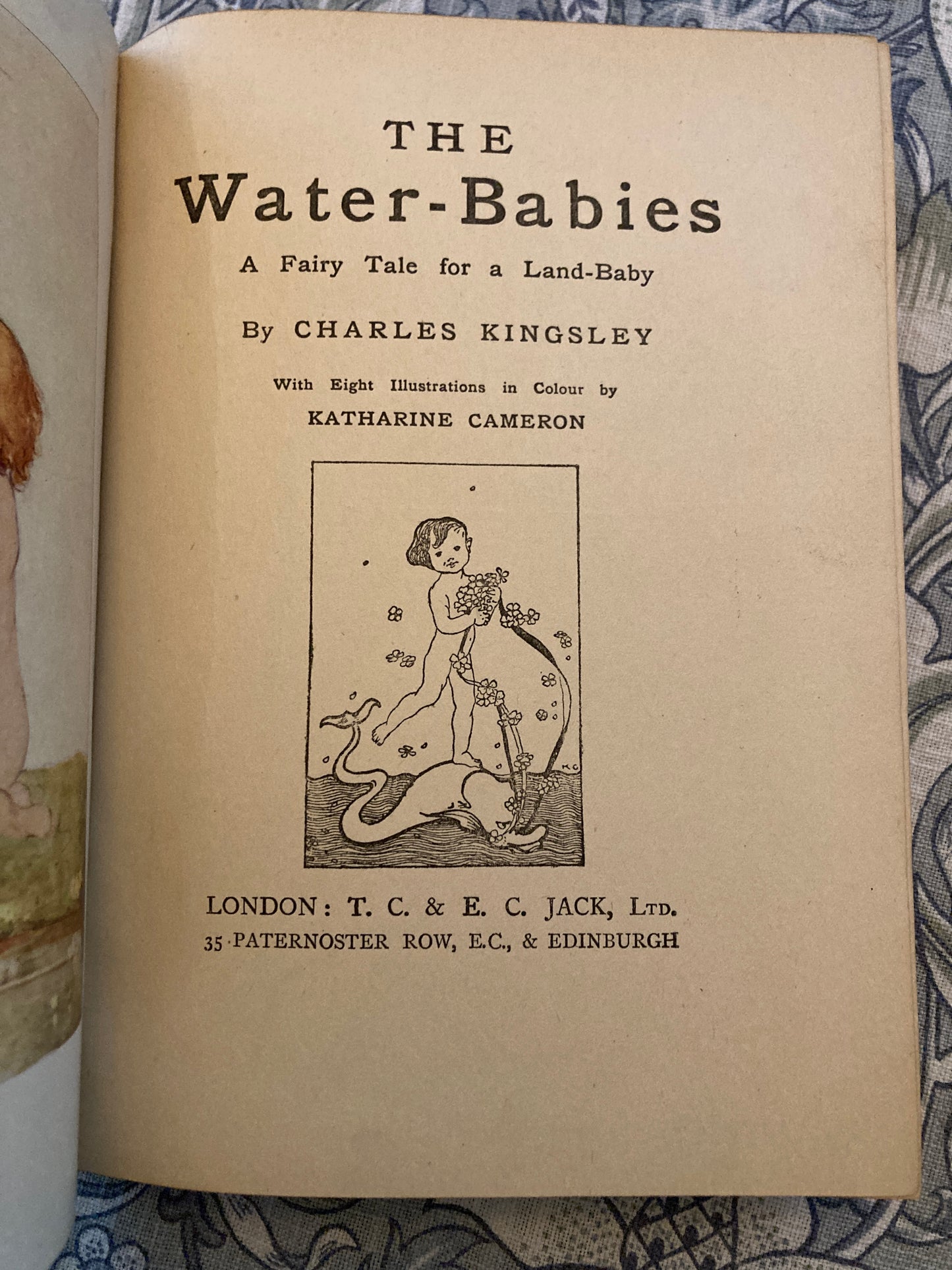 Kingsley, Charles; Katherine Cameron (Illustrator): The Water Babies: A Fairy Tale for a Land-Baby (T.C. & E.C. Jack, London)