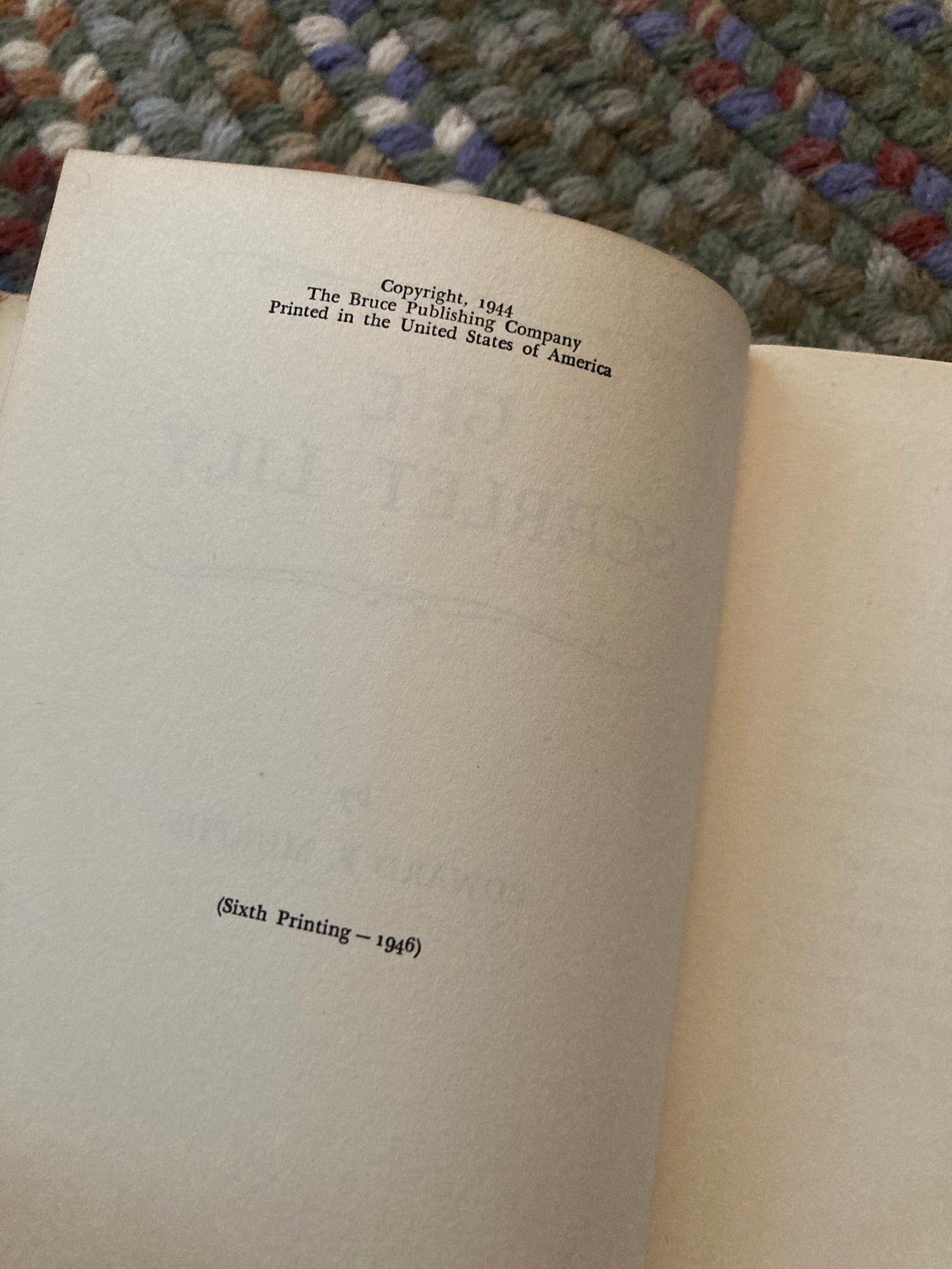 [SAINT MARY MAGDALENE] Murphy, Edwin: The Scarlet Lily (Bruce Publishing Company, Milwaukee, 1946)