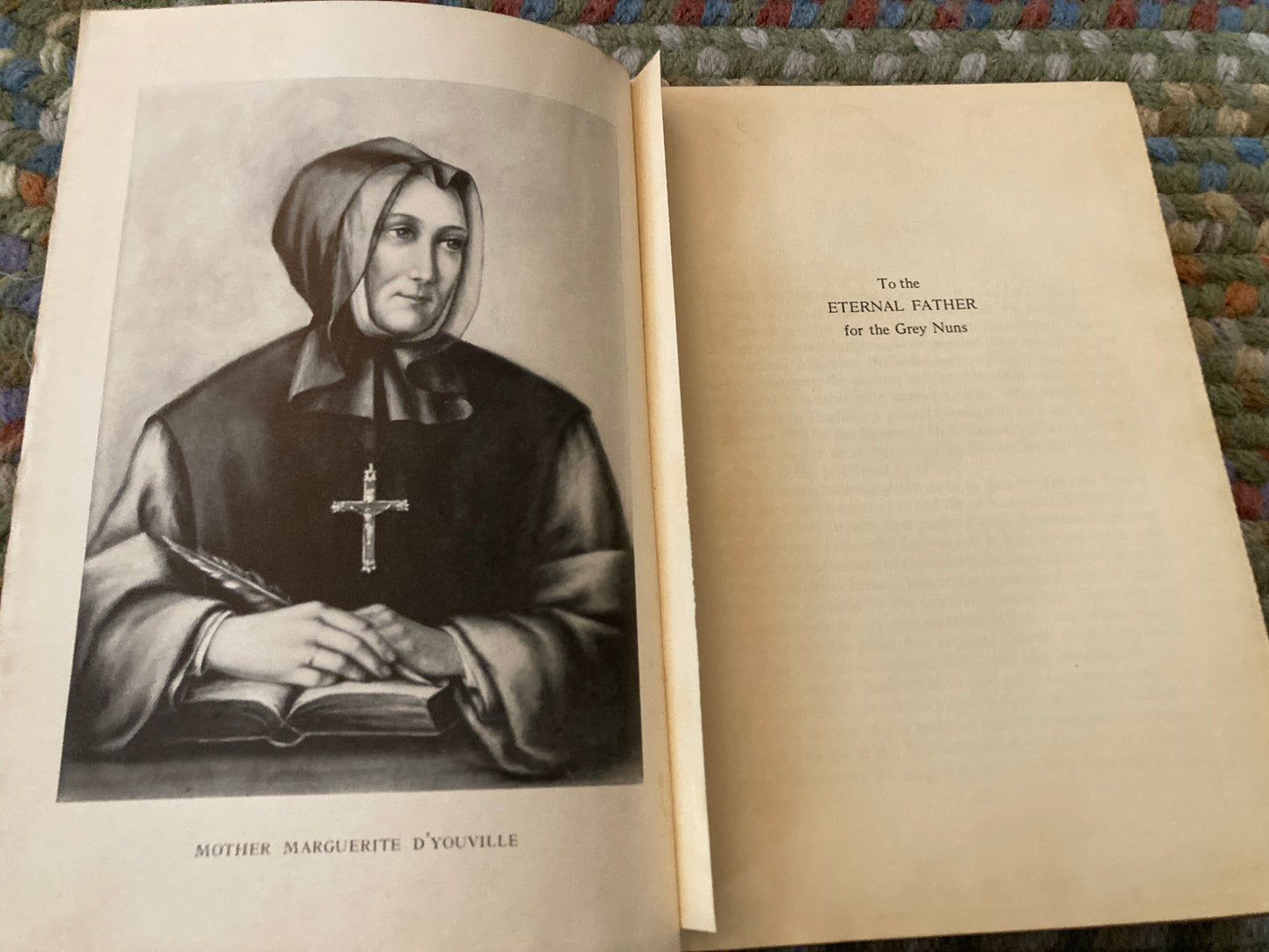 [CATHOLIC BIOGRAPHY] Fitts, Sister Mary Pauline: Hands to the Needy: Mother D'Youville, Apostle to the Poor (Doubleday & Company, 1950)