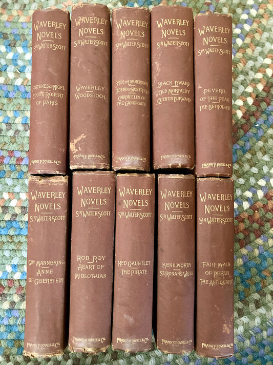 [SET] Scott, Sir Walter: The Waverley Novels (Frank F. Lovell & Company, New York, circa 1880)