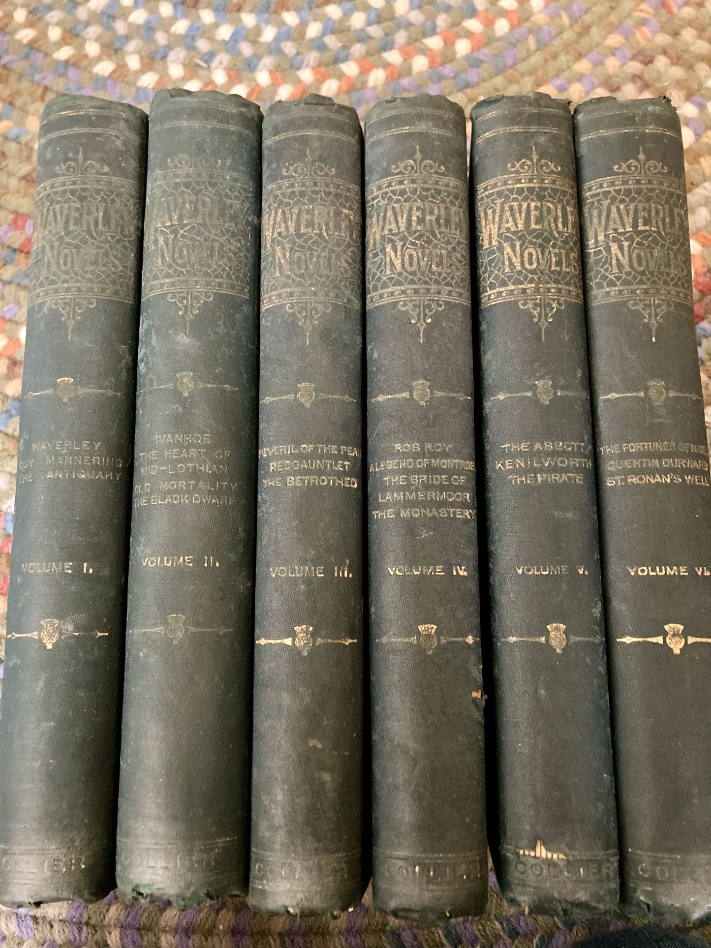 [SET] Sir Walter Scott: The Waverley Novels (Collier, New York, circa 1880)