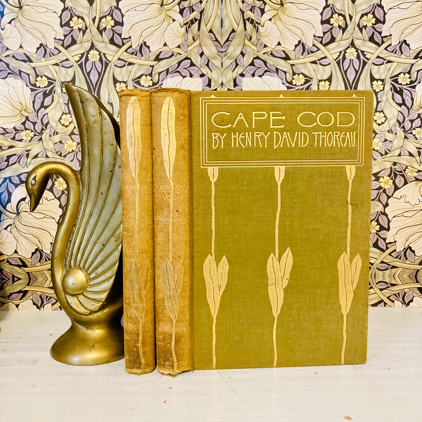 [FIRST EDITION] Thoreau, Henry David: Cape Cod, With Illustrations From Sketches In Colors By Amelia M. Watson (Houghton, Mifflin and Company, Boston & New York, 1896)