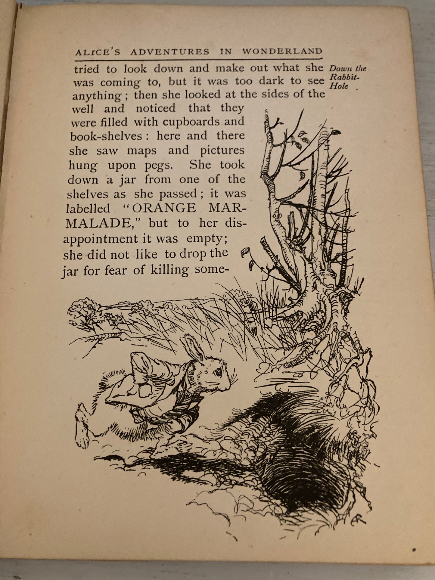 Carroll, Lewis; Arthur Rackham: Alice's Adventures In Wonderland (William Heinemann, London, Doubleday, Page & Co., New York, circa 1920)