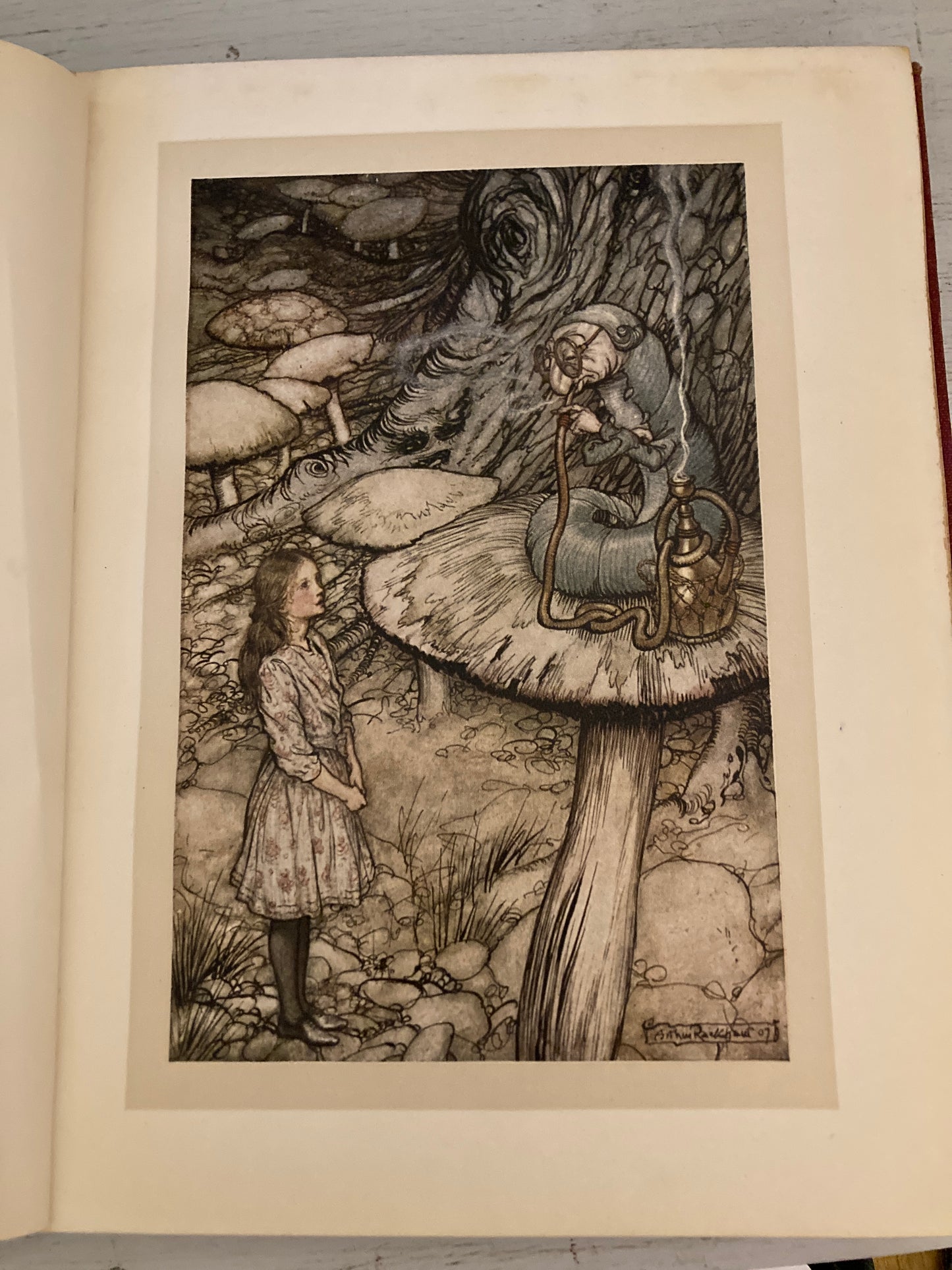 Carroll, Lewis; Arthur Rackham: Alice's Adventures In Wonderland (William Heinemann, London, Doubleday, Page & Co., New York, circa 1920)