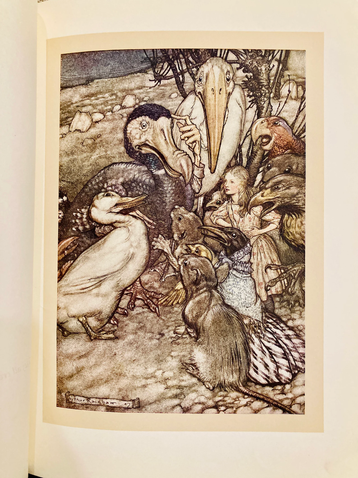 Carroll, Lewis; Arthur Rackham (illustrator): Alice's Adventures in Wonderland (William Heinemann, circa 1907)